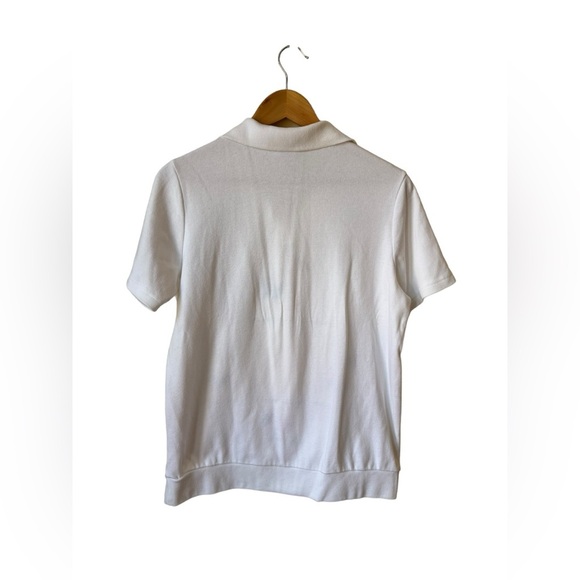 Blair Coquette Core embroidered Butterfly Top Pastel Short Sleeve Size M - Picture 7 of 10